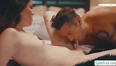 Anal brunette girl Natalie stone in her pink lingerie