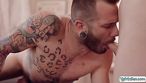 Hot video of a blonde slut getting fucked deep in her hole