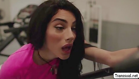 Busty brunette gets her pussy and ass fingered and filled